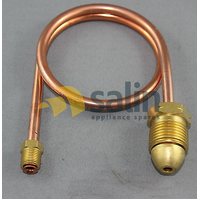 Universal Caravan/Motorhome/RV 1/4" 1000mm Copper Pigtail POL Male to 1/4"Inverted Flare spare part