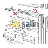 Westinghouse for WESTINGHOUSE DAIRY DOOR KIT RH/ LH PART # 1441790K 1456542 4055922332 spare part
