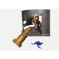 Bromic ADAPTER TO reFILL GAS Bottle LPG ACME Filling POINT to AU POL spare part
