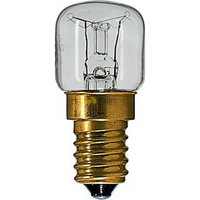 Chef E14S SES 15W 240V 300 DEGREE OVEN LAMP SMALL BULB CLEAR LIGHT GLOBE CHEF | 20 bulbs spare part