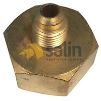 Igloo GAS TANK CYLINDER FLARE BRASS ADAPTER | 1/4" MALE TO 3/4" FEMALE R134A spare part
