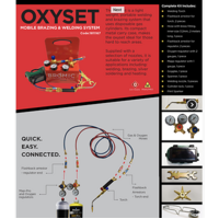 Bromic Easy to Carry  Oxy Set Mobile Brazing & Welding System  Oxygen Mapp 1811167 spare part
