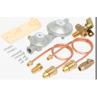 Bromic DUAL LPG CYLINDER 2 STAGE  REGULATOR   MANUAL TAP 160 MJ/HR  3.2KG/HR   6060535 spare part