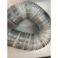 Universal 12"/300mm FLEXIBLE NON INSULATED FAN NUDE DUCT BATHROOM  LAUNDRY VENTILATION 6M spare part