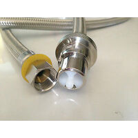 RINNAI ENDURA ULTIMA DYNAMO GRANADA  LPG  NATURAL GAS HEATER HOSE 4M STAINLESS S