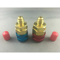 Universal STRAIGHT 1/4" QUICK COUPLER FOR CAR AIR CONDITIONER SERVICE KIT ADAPTER spare part
