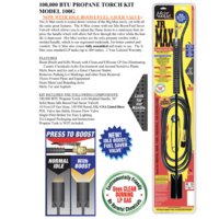 CONCRETE STENCIL PAVING DRIVEWAY LPG-NG HOTMAX WEED BURNER TORCH KIT 100G
