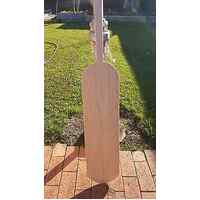 BNIB PIZZA  PIDE  BREAD OVEN HAND MADE WOODEN  PEEL SHOVEL 24cm WDE x 120cm Long