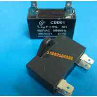 LG AIR CONDITIONER  FAN MOTOR 1 to 8 uF 450 VOLT START/RUN CAPACITOR CBB61 spare part