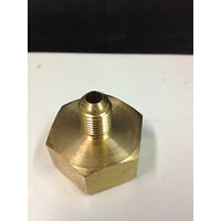 Igloo 1/4" BSP  to 3/4 BSP" BRASS ADAPTER  FOR REFRIGERANT GAS TANKS WITH  O RING spare part