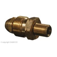 CARAVAN CATERING RESTAURANT LPG-BBQ ADAPTOR ASSEMBLY POL STRAIGHT x 1/4MBSP