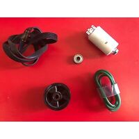 Simpson ELECTROLUX DRYER  REPAIR KIT DRUM & FAN BELT, BEARING CAPACITOR 7UF IDLER PULLEY spare part