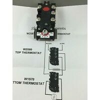 Rheem ST22-80  HOT WATER ELECTRIC THERMOSTAT DUAL ELEMENT 43-77C RHEEM DUX RANNAI spare part