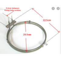 Smeg EUROMAID Fan Oven  Element BIV90GE BP90GE BS8 CDDS60 EW60 PGE90S BW8 PGE90S spare part