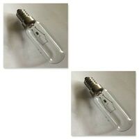 Fisher & Paykel 2 x  Kelvinator Fridge Lamp Bulb Globe KTM3600WB KTM4400WB KTM5200MB KTM5200WB spare part