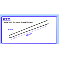 2500W 240V ROTISSERIE SEMAK ELEMENT SCR25