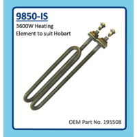 Hobart HOBART  DISHWASHER HEATING ELEMENT 3600W 195508 9850-IS spare part