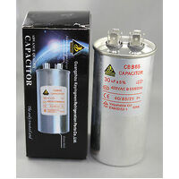 AIR CONDITIONER  MOTOR 30UF 450Volt Motor Start/ Run Capacitor CBB65 Metal Type