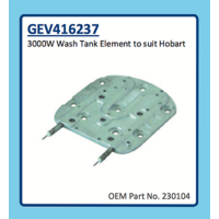 Hobart HOBART WASH TANK ELEMENT 3000W GEV416237 230104 spare part