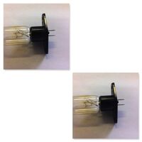LG 2 X MICROWAVE OVEN LIGHT GLOBE BULB WITH BASE PANASONIC  NN-SD691S NNST671S spare part