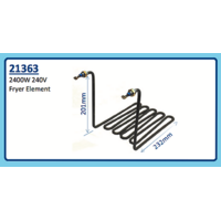 2400W 240V MOFFAT FRYER ELEMENT 21363
