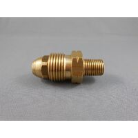 CATERING RESTAURANT LPG-BBQ ADAPTOR ASSEMBLY M POL x 1/4NPT +NUT