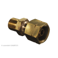 LPG G-AC03 ADAPTOR 3/8LHF x 1/4MBSP STRAIGHT