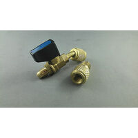 Igloo R410A R134A Ball Valve Adapter 1/4" M to 5/16 FM &  5/16 Male to 1/4" FEmale spare part