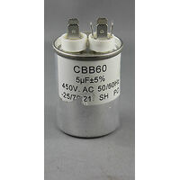 LG AIR CONDITIONER  MOTOR FAN PUMP  5uf  450Volt 5 UF Start/ Run Metal Capacitor spare part