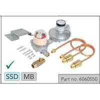 BROMIC 400 MJ High Capacity 2 Stage LPG Regulator, Auto Change Over Tap 6060550