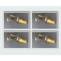 Robinhood OVEN FRIDGE RANGE HOOD  4X LAMP INCADESCENT  GLOBE BULB  E14  25WATT CL807 300C spare part