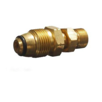 LPG ADAPTOR 7193D-10 FILL CONNECTOR POL x 1/4 MNPT SOFT NOSE