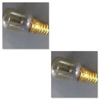 Electrolux 2X Westinghouse Boss 663 667 668 781 783 600  Electric Wall Oven Lamp Light Bulb spare part
