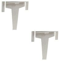 Samsung 2 X  SAMSUNG REFRIGERATOR EVAPORATOR DRAIN CLIP DA61-06796A spare part