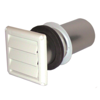 SVHCW4F Fisher&Paykel Through the Wall Vent Kit HDC80E1 HD80-1WH  DE8060 DVS1