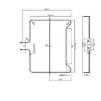 Westinghouse LA GERMANIA, BAUMATIC, DAMANI OVEN BOTTOM ELEMENT P/N 606049 spare part