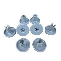 Dishlex 50286965-00/4 GENUINE,DISHLEX,ELECTROLUX DISHWASHER LOWER/BOTTOM BASKET WHEELS spare part