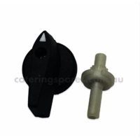 Washtech GENUINE ESWOOD KNOB AND SHAFT KIT FOR SELECTOR SWITCH SS-210KS spare part