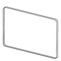 Electrolux COMMERCIAL COMBI OVEN RATIONAL DOOR SEAL SCC101 FR.04/04 GENUINE - 20.02.552P spare part