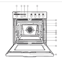 Miele GENUINE MIELE EXTERIOR DOOR GLASS - H 237 B spare part
