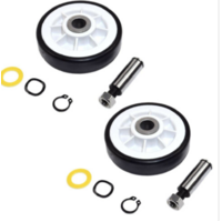 Whirlpool 2x Maytag Whirlpool Commercial Dryer Drum Idler Roller Wheel Kit - # ER303373K spare part