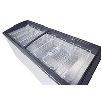 SLIDING GLASS  CHEST DISPLAY FREEZER SLIDING GLASS DOOR LED 1815*695*860  SD651S