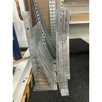 AIR CONDITIONER GALVANISED WALL BRACKET SUPPORTS 200KG 640MM  PAIR HEAVY