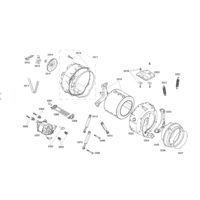Siemens 3 x Bosch Washing Machine Shock Absorber Suspension WAS24460AU/06 WAS24460AU/07 spare part