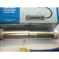 Female Car Oil Dye Injector AC Adapter Hand Turn Filler Injection Tool F8U4
