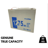 Universal Caravan Camping Marine Boat 12v 75Ah AGM Deep Cycle Battery Genuine 20 kg spare part
