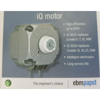 Universal SKOPE FRIDGE FREEZER Condenser Fan Motor  P/N HB0074000513 EBM PAPST IQ3620 spare part
