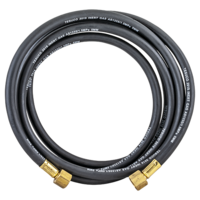 Gas Hose  Argon, Nitrogen, Helium  Pressure rated to 1.5MPa  3 mtr 5/8-18 UNF