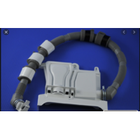 Simpson SIMPSON WESTINGHOUSE TL WASHER DETERGENT HOUSING & HOSE SWT1023A WWT8040 WWT1020A 91304113401 spare part