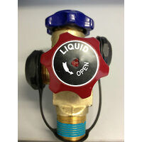 Universal GENUINE Refrigerant Gas Cylinder  Double Outlet SCG Double  Valve 3.6mpa & Tub spare part